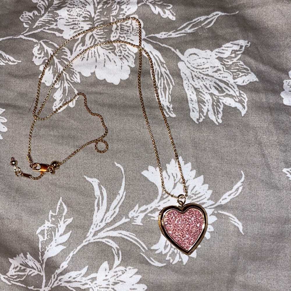 Pink Heart Locket
